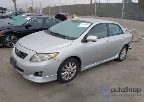 2010 Toyota Corolla S z USA, uszkodzony, nr VIN 1NXBU4EE9AZ257544